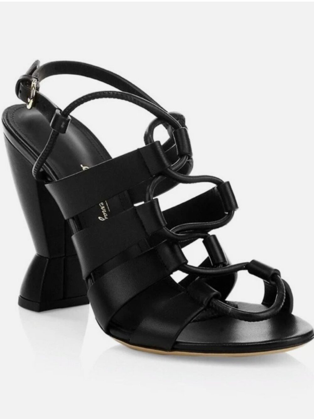 Salvatore Ferragamo Sirmo X5 Lace-Up Sandals - Size 9.5C - New w/ Box